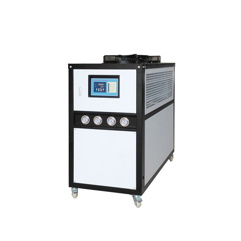 3PH-200V-50HZ 8HP औद्योगिक एयर-कूल्ड बक्स चिलर